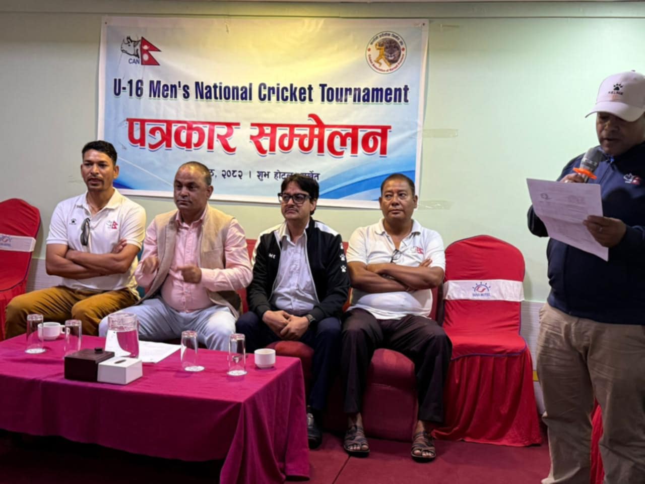 सुर्खेतमा पुरुष यु–१६ राष्ट्रिय क्रिकेट प्रतियोगिता हुँदै