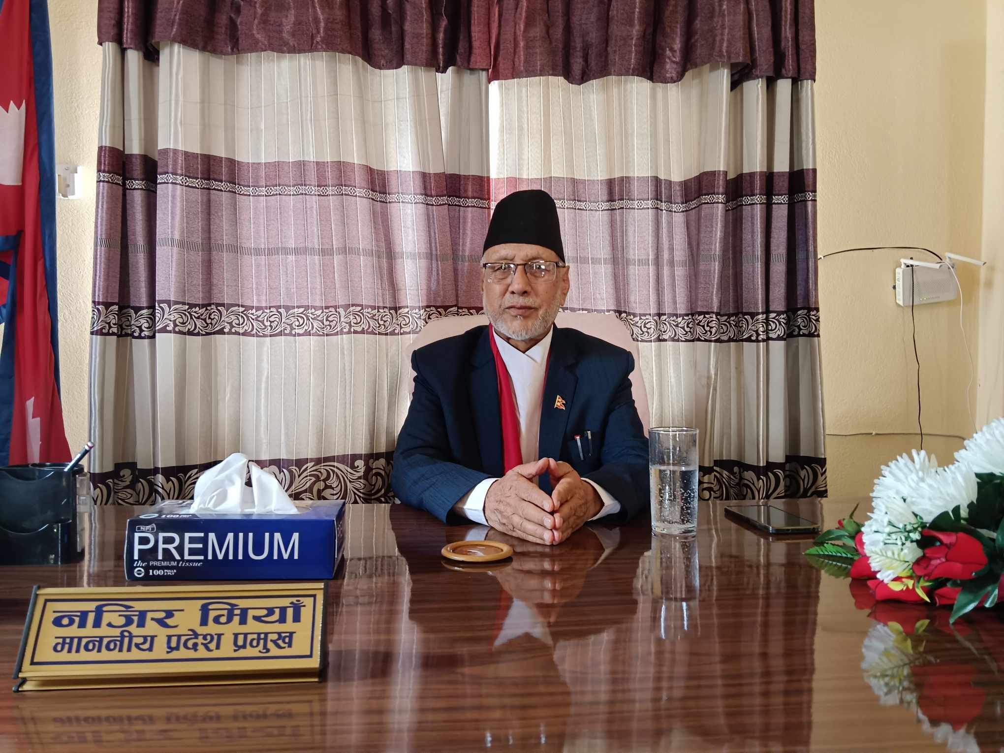 मियाँले सम्हाले प्रदेश प्रमुखको कार्यभार