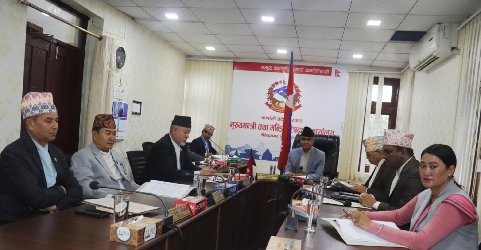 यी हुन् कर्णाली मन्त्रिपरिषद् बैठकका निर्णयहरु