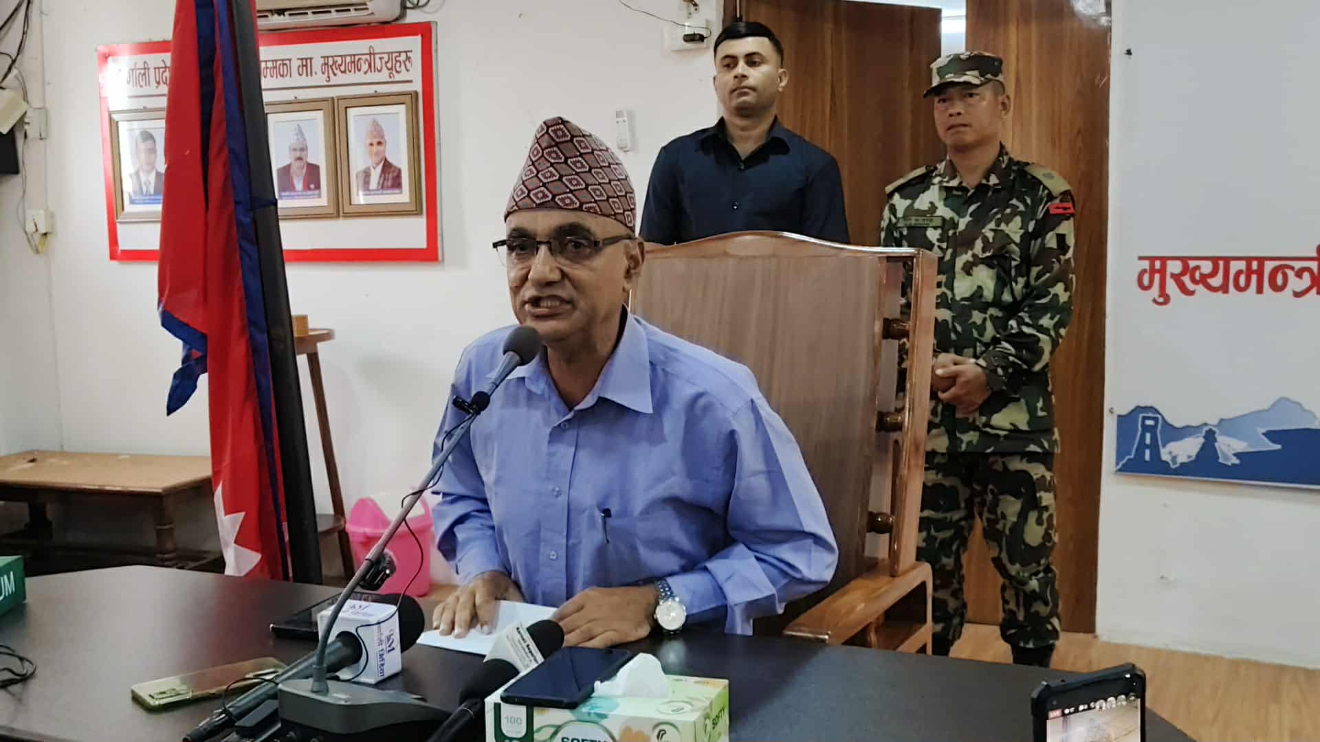 कर्णालीका मुख्यमन्त्री भन्छन्, ‘जेनजी आन्दोलनलाई देखाएर प्रदेश विकासको गति रोकिन्न’