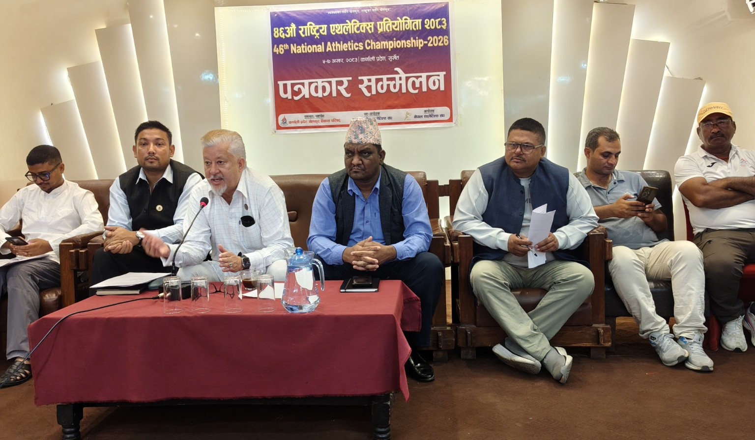 शुक्रबारदेखि सुर्खेतमा राष्ट्रिय एथलेटिक्स प्रतियोगिता सुरु
